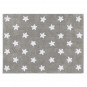 Tapis bébé en coton motif etoile