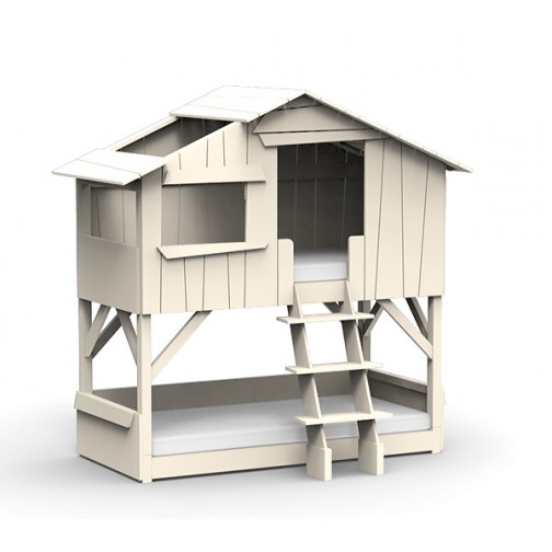 Lit-cabane-superpose-blanc-beige