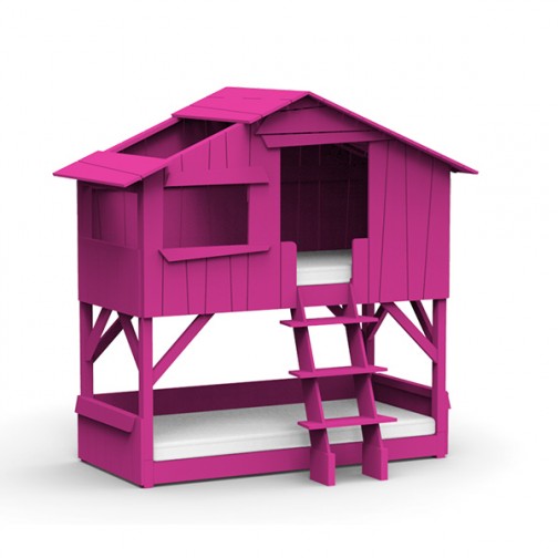 Lit-cabane-superpose-rose-ete