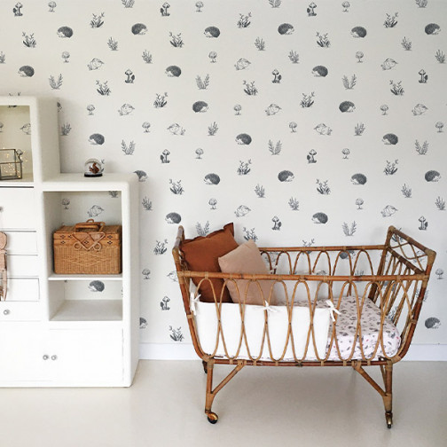 Papier Peint Enfant Animaux De La Foret