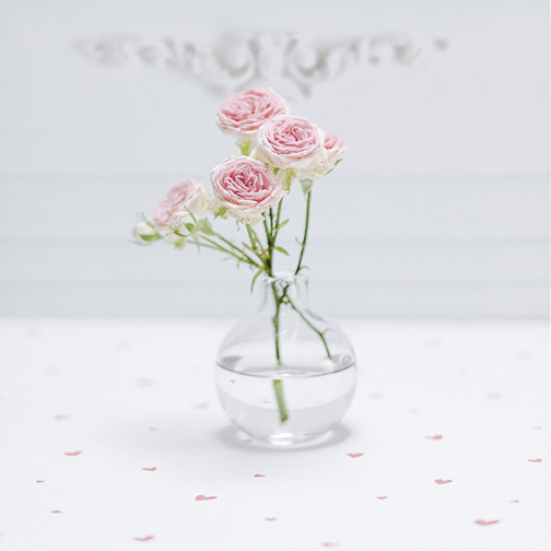 Papier Peint coeur chambre enfant 