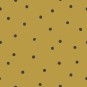 Papier Peint Pois Noirs Fond Moutarde