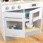 Cuisine enfant en bois portes four