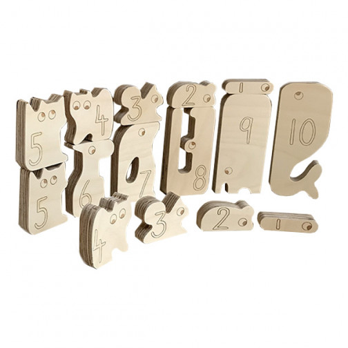 Jouet Montessori chiffre