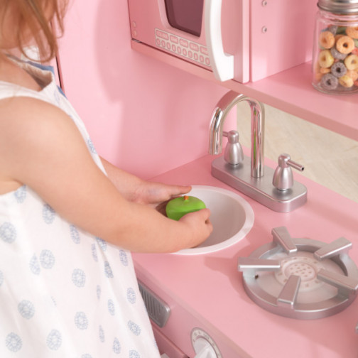 Cuisine Kidkraft Rose évier