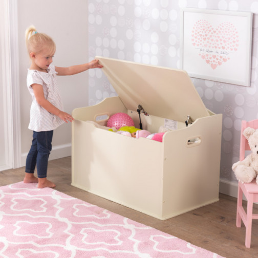 Coffre à jouets chambre fille