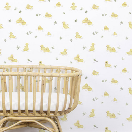 papier-peint-canard-chambre-bébé