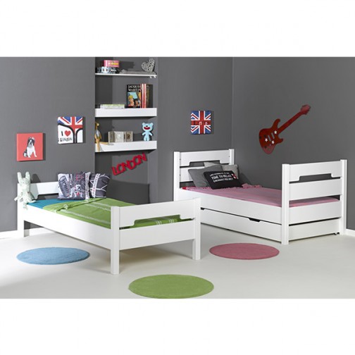 Lit Superposé Blanc séparable