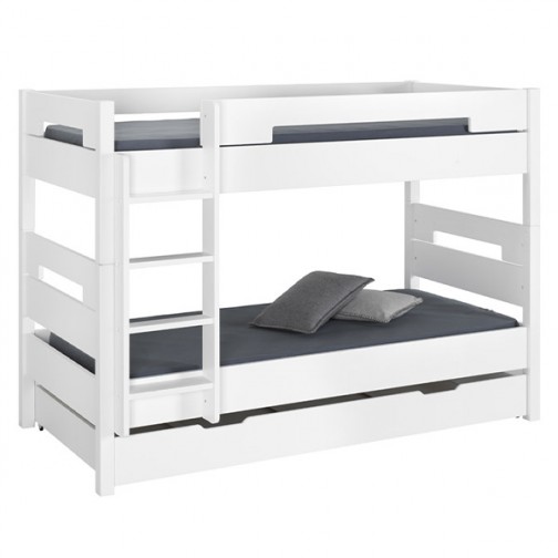 Lit Superposé avec Tiroir