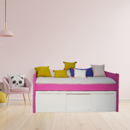 banquette-rose-avec-rangement