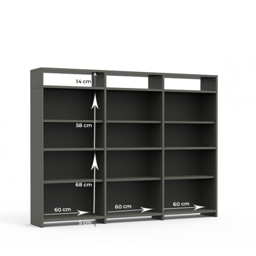 Combi lit enfant bibliothèque...