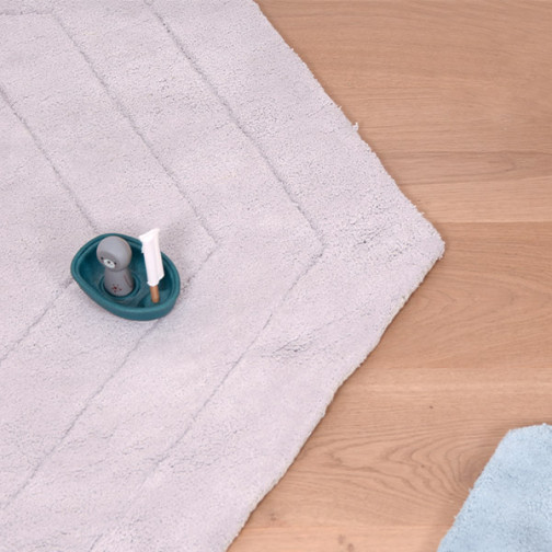 Tapis-enfant-hexagone-gris