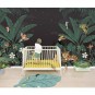 Papier Peint chambre bébé jungle