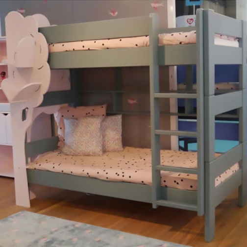 Lit-superposé-gris-chambre-fille