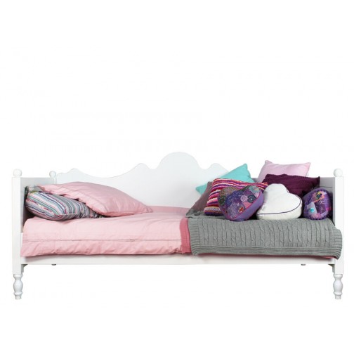 Lit banquette 90x200 Belle Blanc