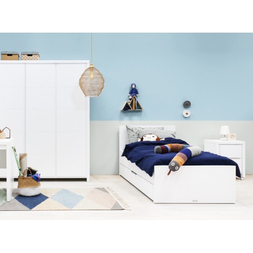 Lit 90x200 Camille Blanc (avec tête...