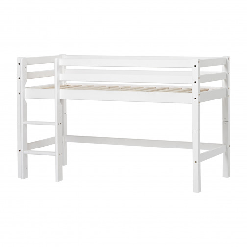 Lit mezzanine  70x160cm, blanc