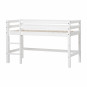 Lit mezzanine  70x160cm, blanc