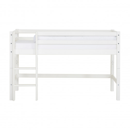 Lit mezzanine  70x160cm, blanc