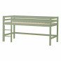 Lit mezzanine  90x200cm, vert pâle