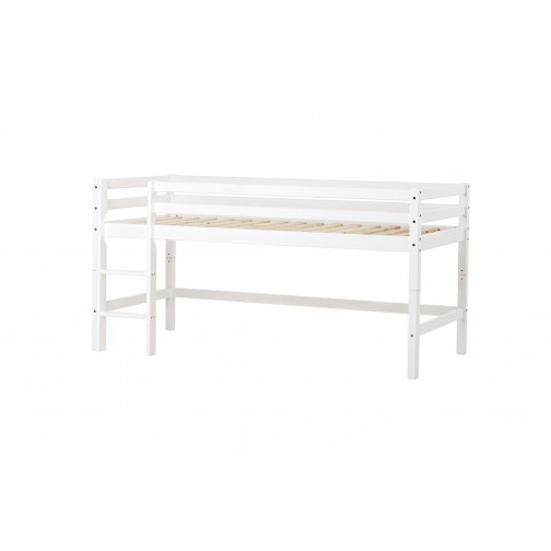 Lit mezzanine  70x190cm, blanc