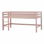 Lit mezzanine  90 x 200 - Rose pâle