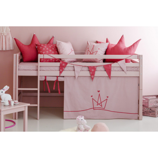 Lit mezzanine  90 x 200 - Rose pâle