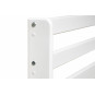 Lit mezzanine haut 90x200 cm, blanc