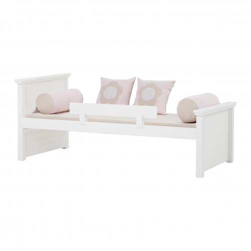 Maja Deluxe Junior Lit, 1 Haute et 1 Low Bas Lit, 90x200cm, Blanc