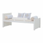 NOAH Deluxe Junior Lit Junior, 1 Moyen et 1 High Sleeper Fin, 90x200cm, Blanc