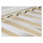 Maja Deluxe Junior Lit, 2 bouts de lit moyenne, 90x200cm, cadre de lattes flexible, blanc