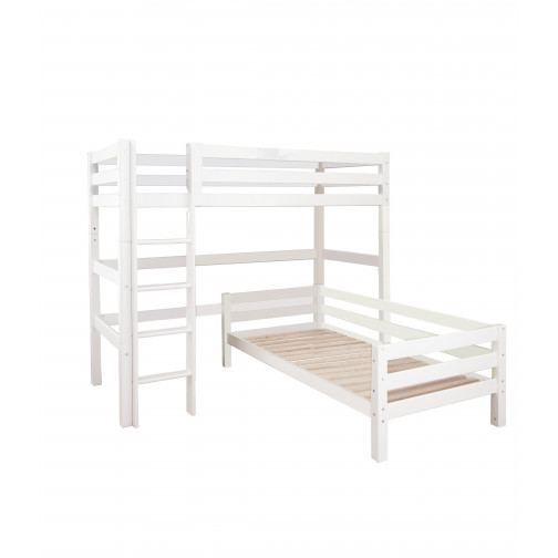 Lit superposé Premium 90x200cm, blanc