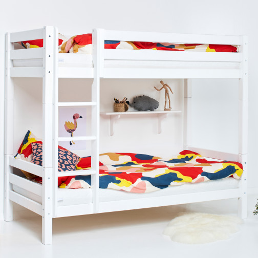 Logement haut de gamme avec échelle 90 x 200 - Blanc