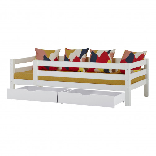 Lit Junior Premium avec  3/4 90x200 cm, blanc