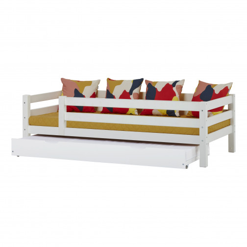 Lit Junior Premium avec  3/4 90x200 cm, blanc