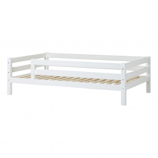 Lit Junior Premium avec  3/4 120 x 200 - Blanc