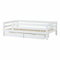 Lit Junior Premium avec  3/4 120 x 200 - Blanc