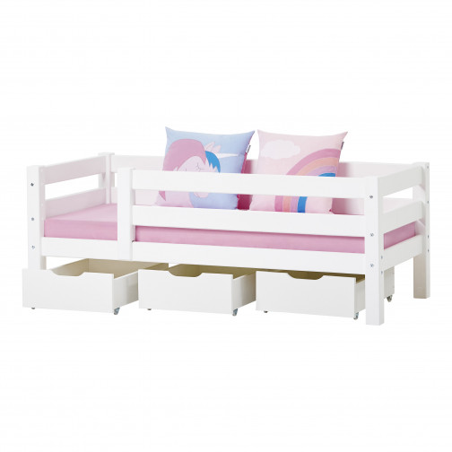 Lit Junior Premium avec  3/4 70x160 cm, blanc