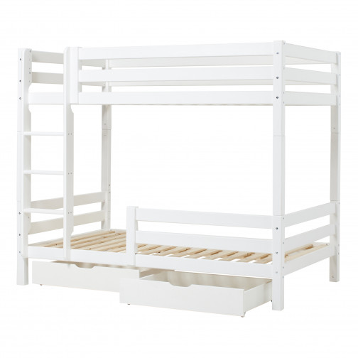 Lit superposé premium 120 x 200 - Blanc