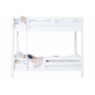 Lit superposé premium 120 x 200 - Blanc