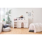 Premium Lit mezzanine  70x160cm, blanc