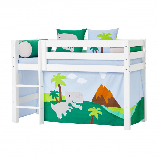 Premium Lit mezzanine  70x160cm, blanc