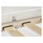 Lit superposé Premium 90x200cm, cadre de lattes flexible, blanc