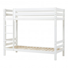 PREMIUM LOCKED HAUT AVEC ECHELLE ET FLEXIBLE SLAT Cadre 90 x 200 - Blanc