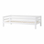 Lit Junior Premium avec  3/4 90x200 cm, cadre de lattes flexible, blanc