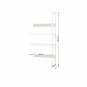 Section de l'étage Halv w. 4 étagères, 80 cm, blanc