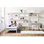 Étagère de rangement (80cm) avec juniorbed 70x160cm