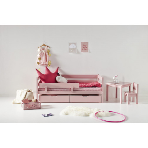 IDA-MARIE junior bed 70 x 160 – pale rose
