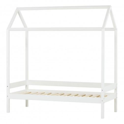 Lit cabane marie 70x160cm, Blanc