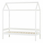 Lit cabane marie 70x160cm, Blanc